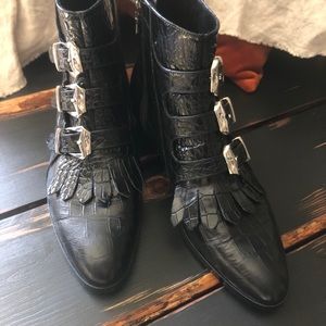 ‼️SOLD‼️ Modern Vice Jett Croc boots